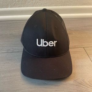 Black Uber Snapback Hat